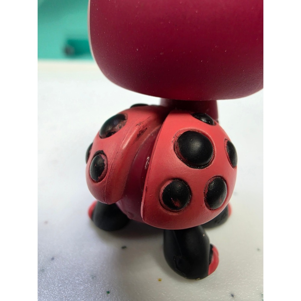 LPS Littlest Pet Shop Ladybug #629 Red and Black Collectable Figure Bug - Picture 6 of 12